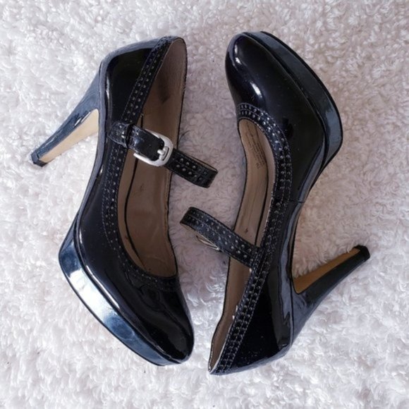 Franco Sarto platform rare patent leather - Picture 3 of 8